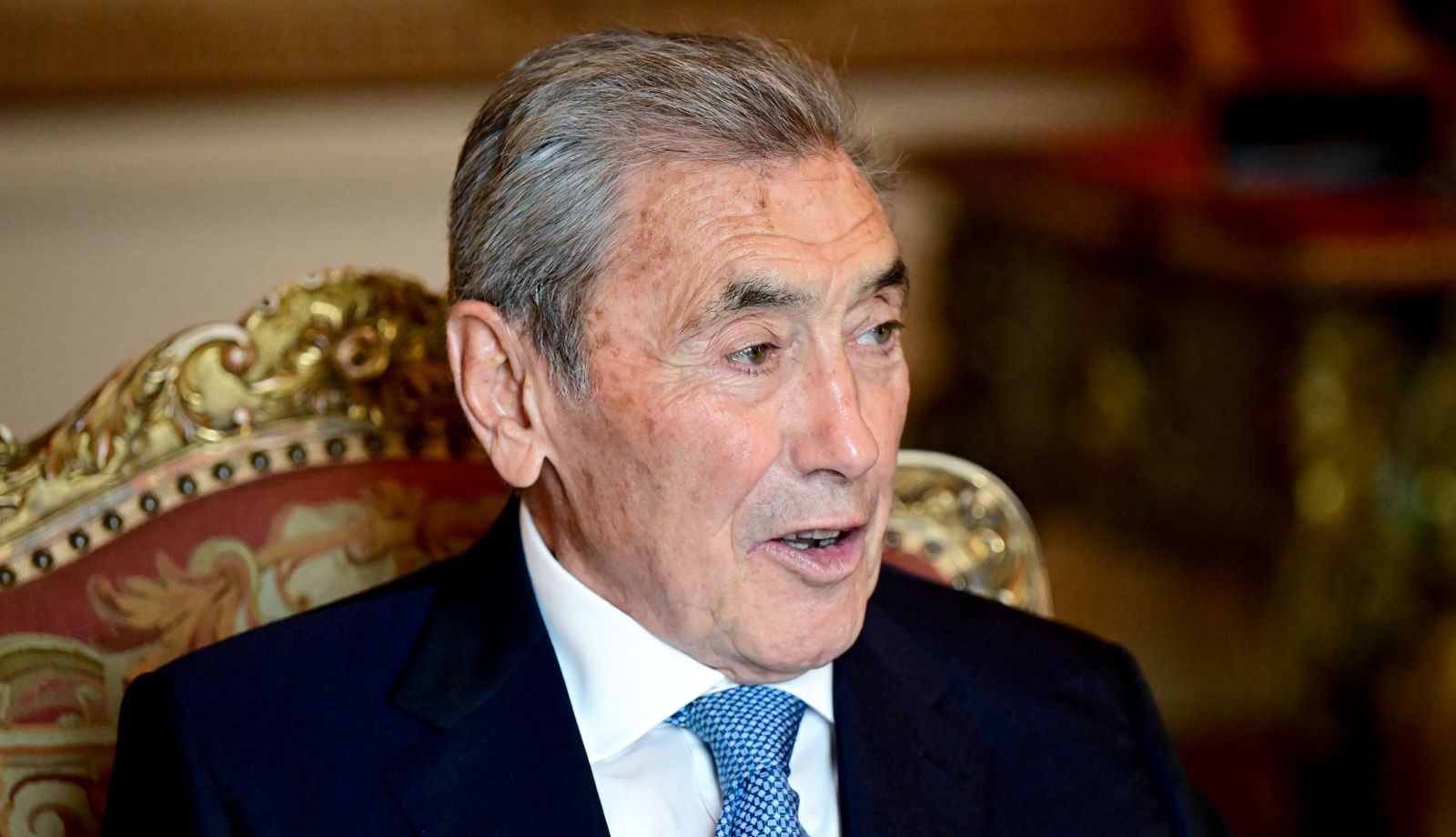 Eddy Merckx, en una foto de archivo de EFE