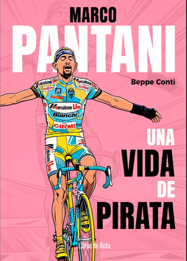 portada libro Marco Pantani portada libro Marco Pantani