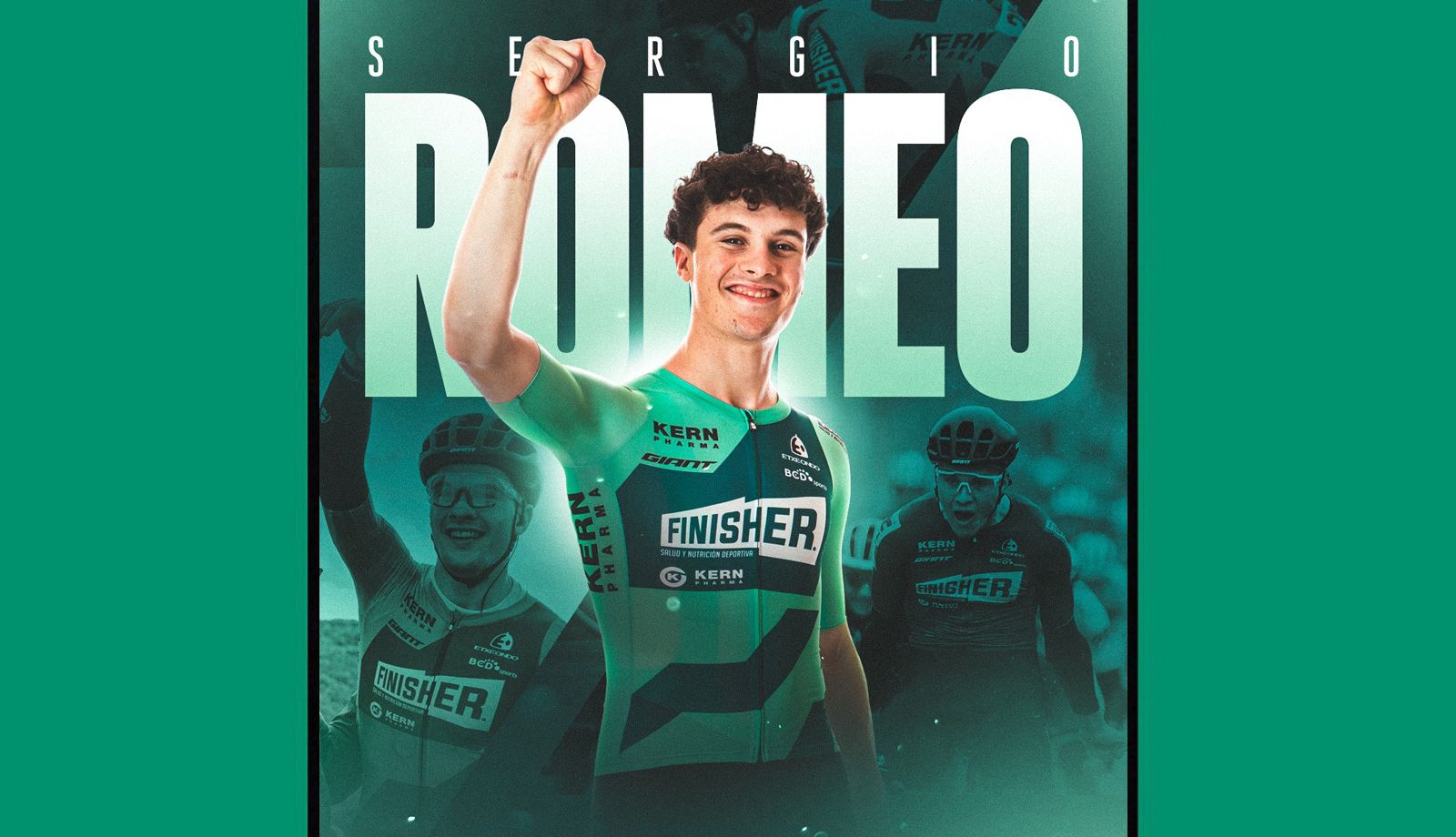 Sergio Romeo promociona al Equipo Kern Pharma