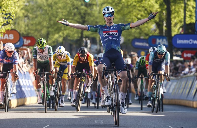 Tim Merlier, muy superior en el sprint Tim Merlier, muy superior en el sprint