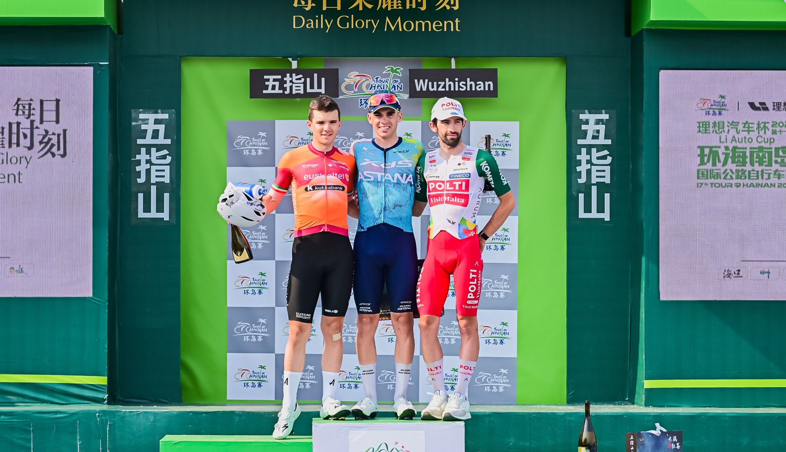 Thomas SIlva, victoria y liderato en el Tour de Hainan