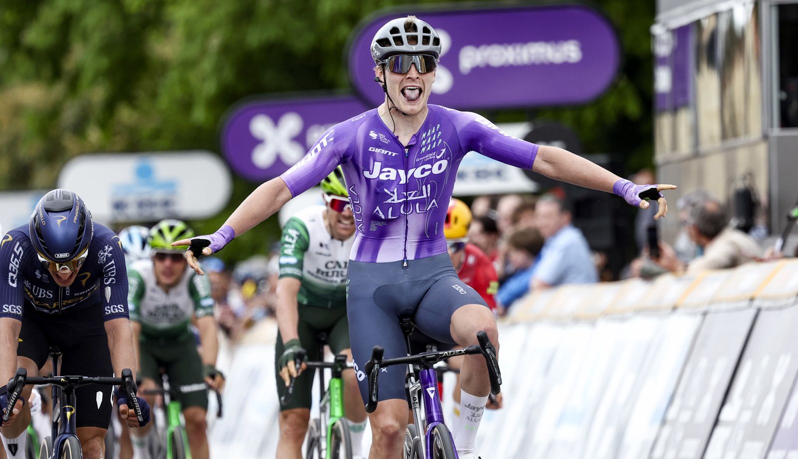 Anders Foldager, sorprendente ganador de la Flecha Brabanzona
