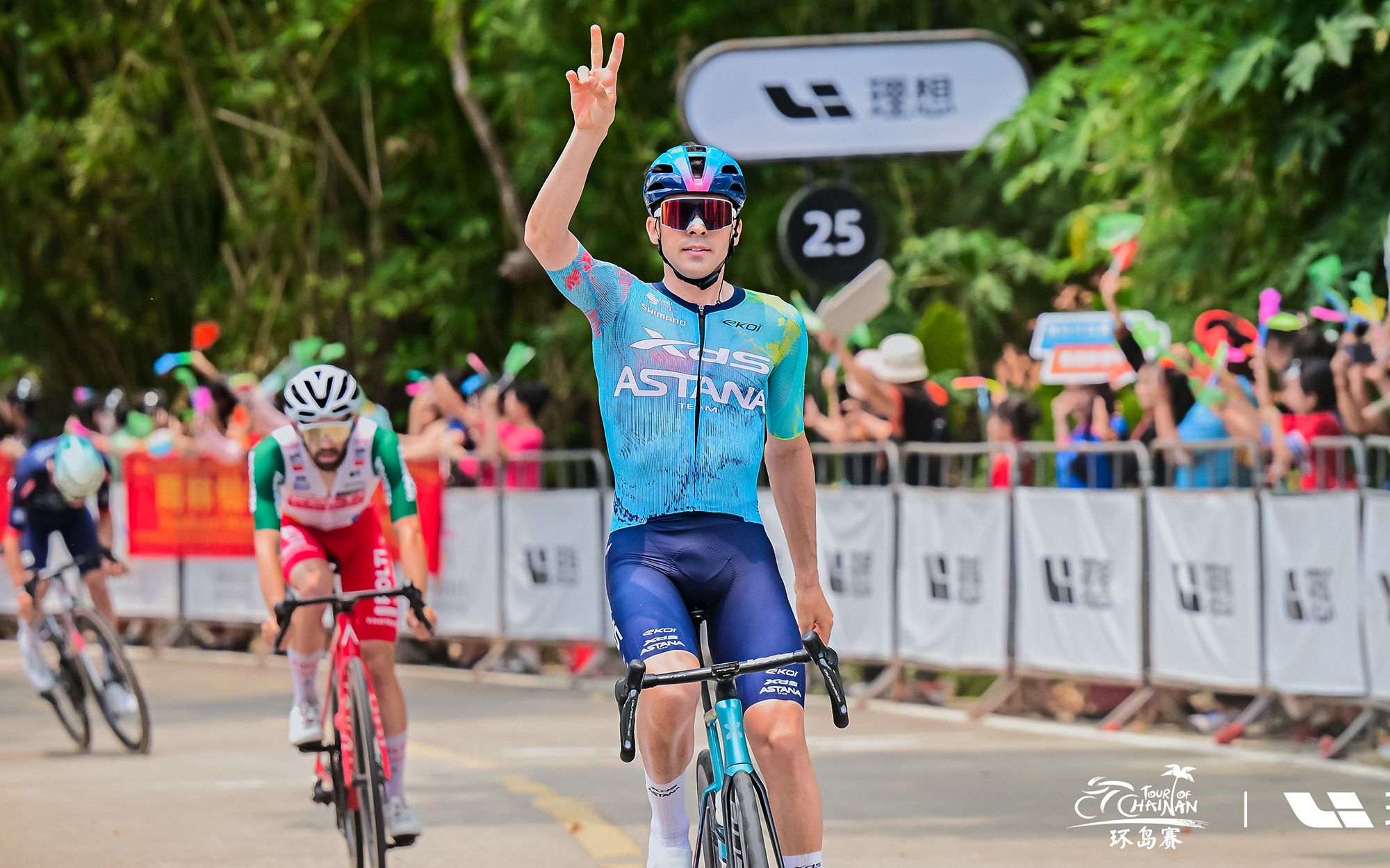 Thomas Silva suma su segunda victoria en el Tour de Hainan y reconquista el maillot de líder