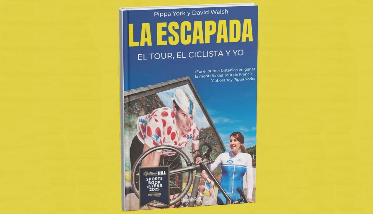 A la venta el libro 'La escapada. El Tour, el ciclista y yo', de Pippa York y David Walsh