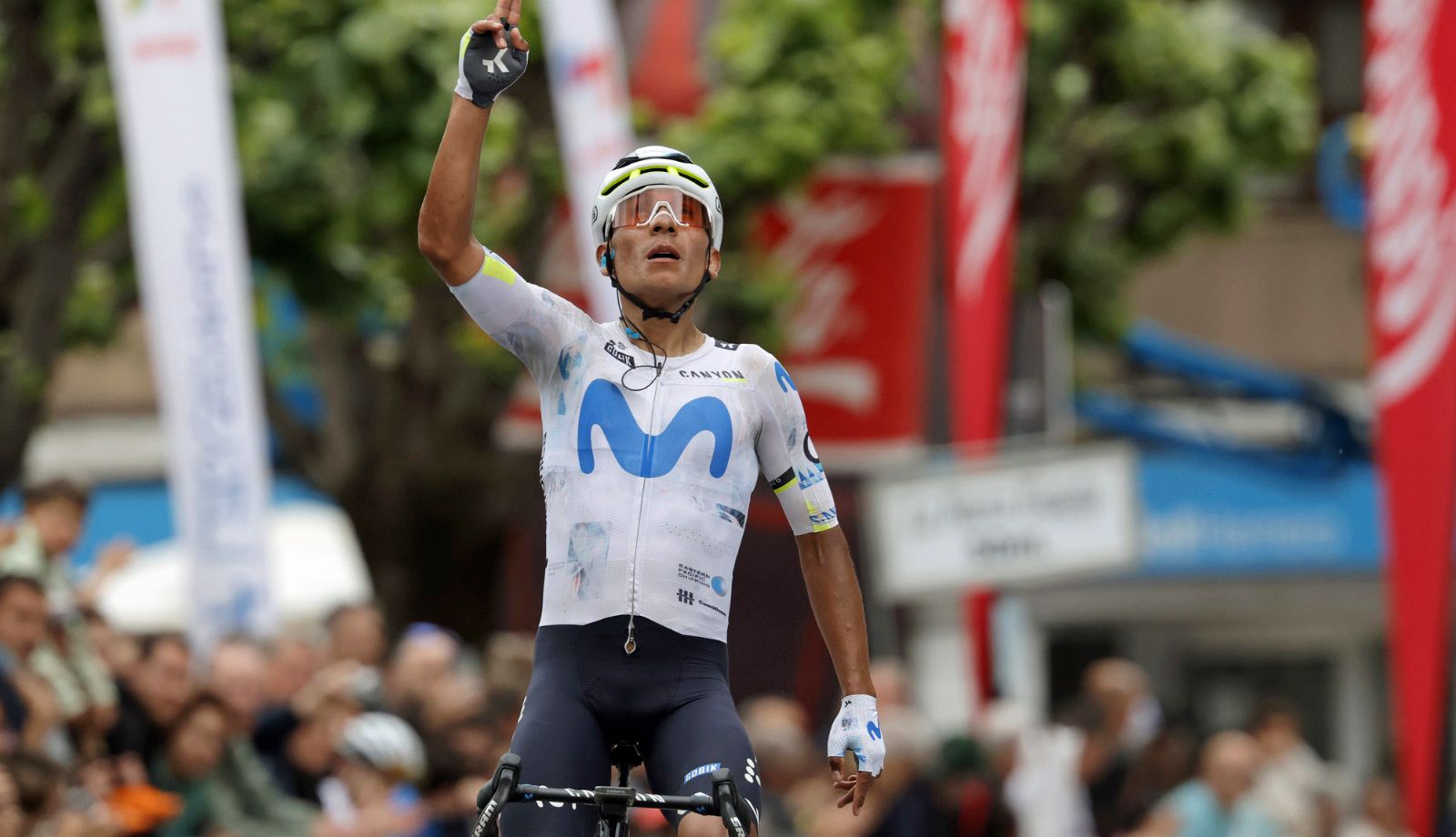 Nairo Quintana, etapa y liderato en la Vuelta a Asturias