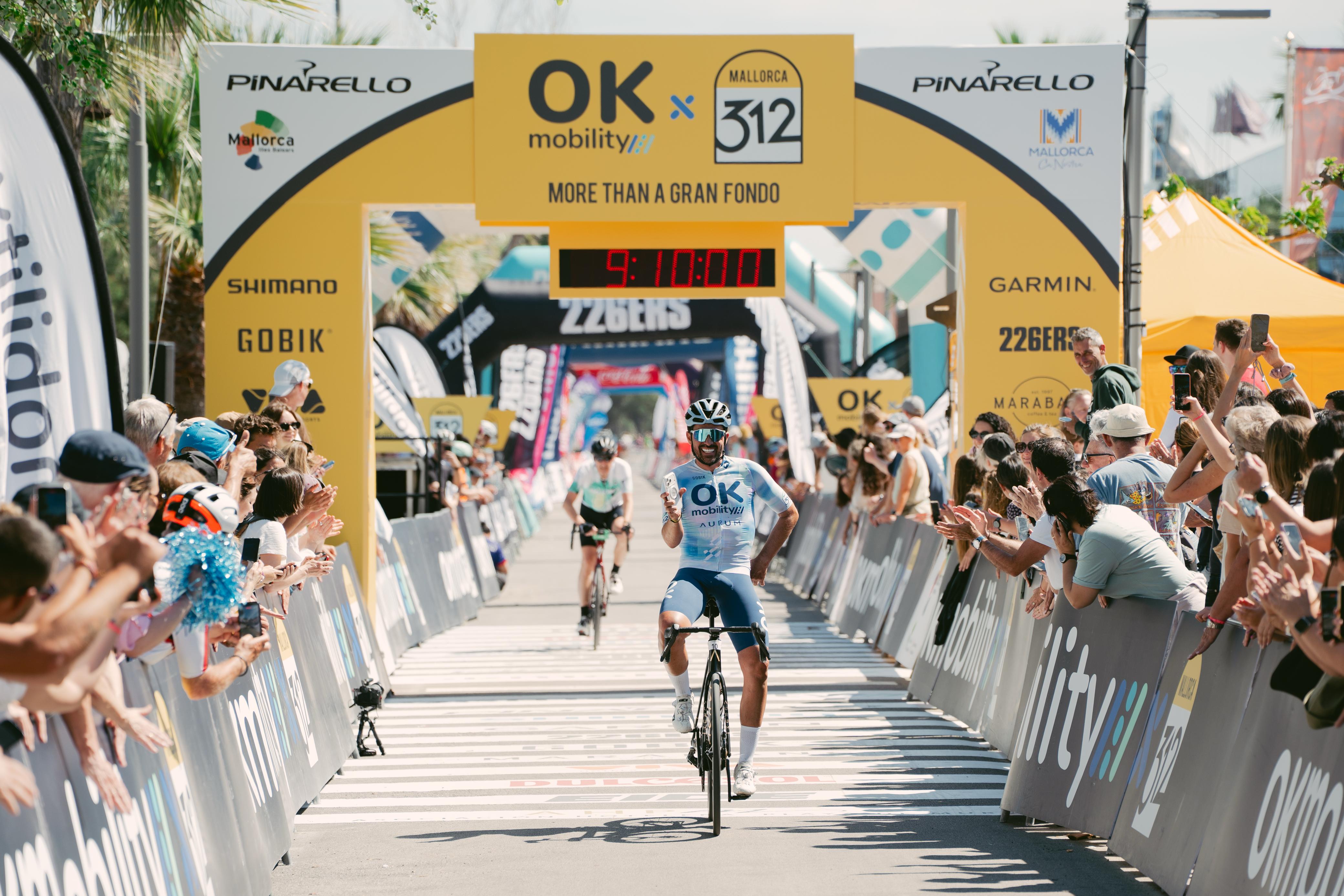 La Mallorca 312 OK Mobility firma una jornada  épica de ciclismo
