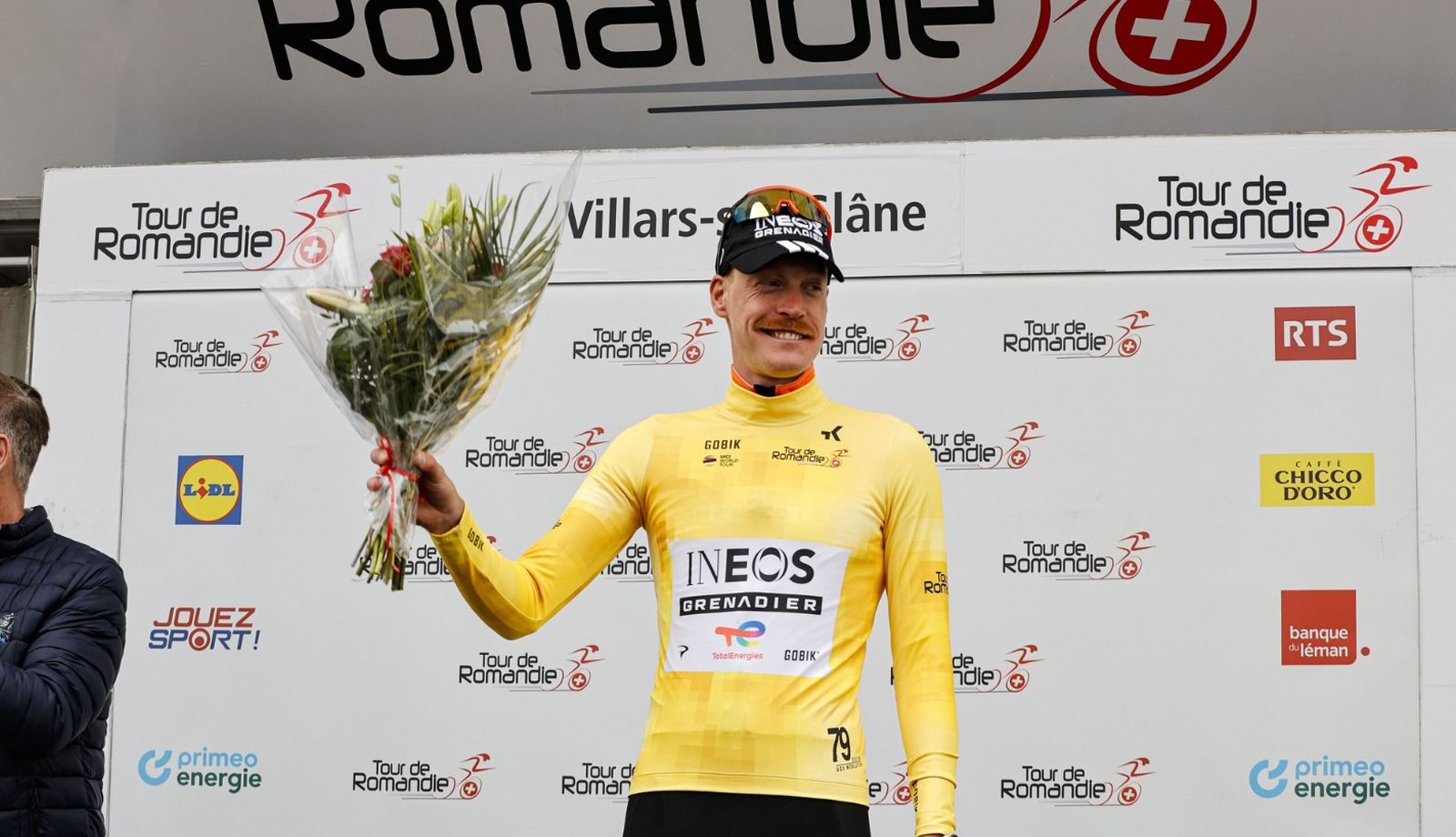 Dorian Godon, primer líder del Tour de Romandía