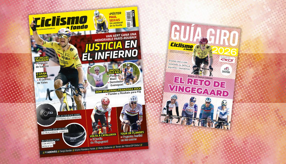 Ya está a la venta Ciclismo a Fondo 492, que viene acompañado de la Guía del Giro de Italia