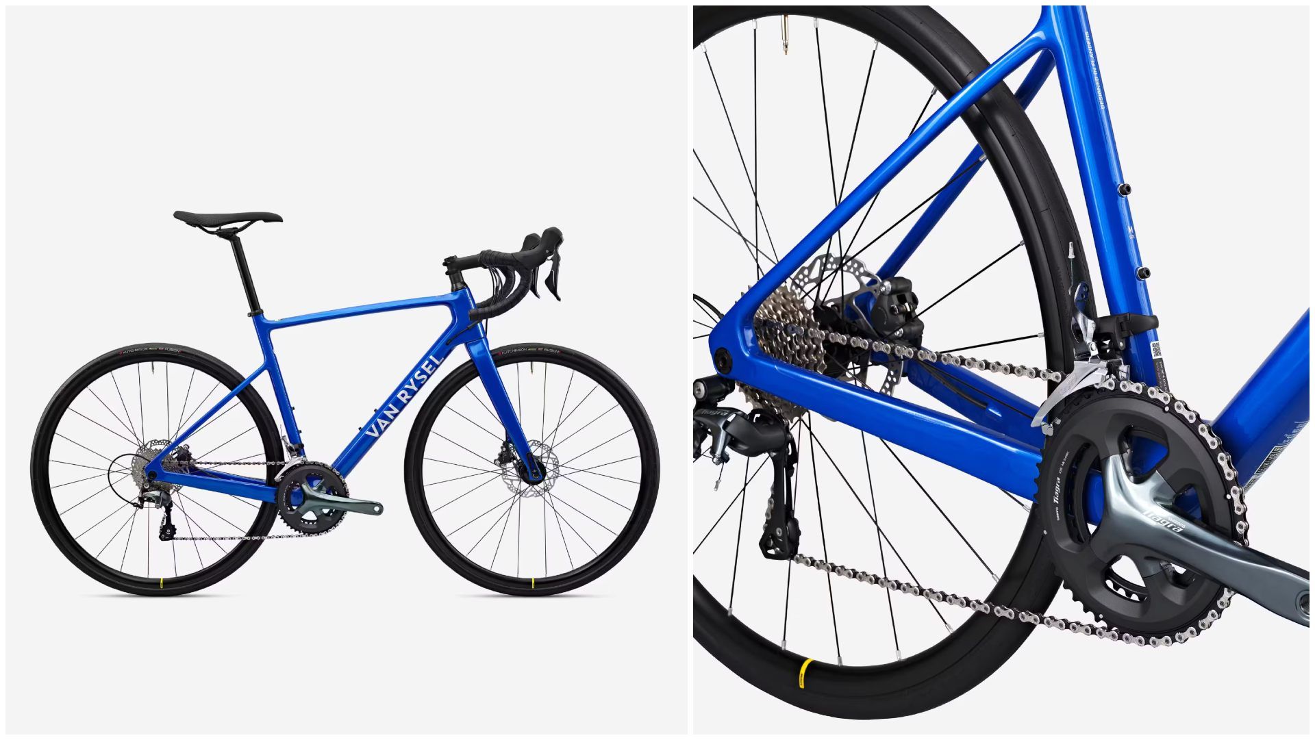 Bicicleta de carretera VAN RYSEL NCR CF Shimano Tiagra.