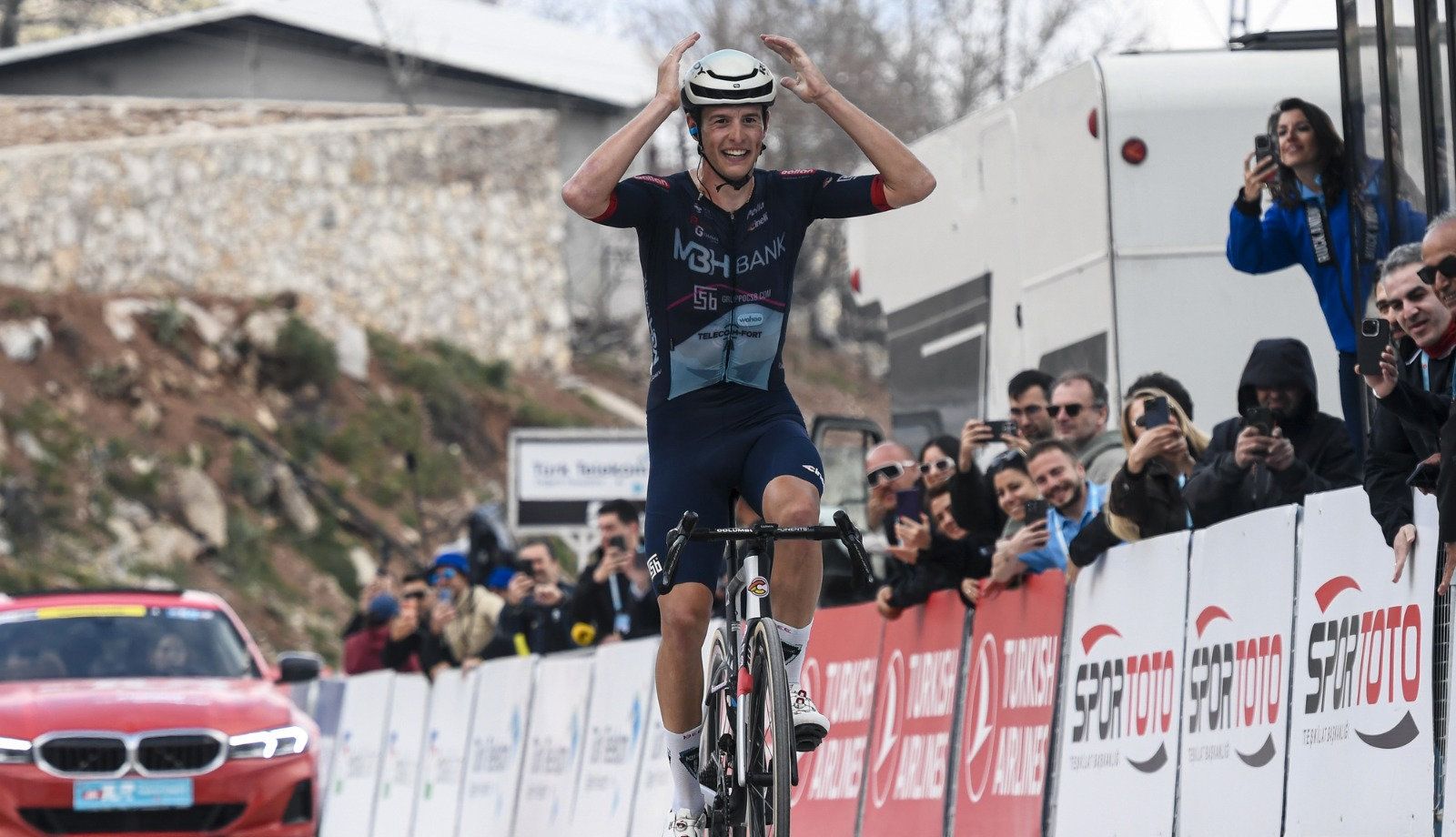 Gesta de Christian Bagatin en la etapa reina de la Vuelta a Turquía