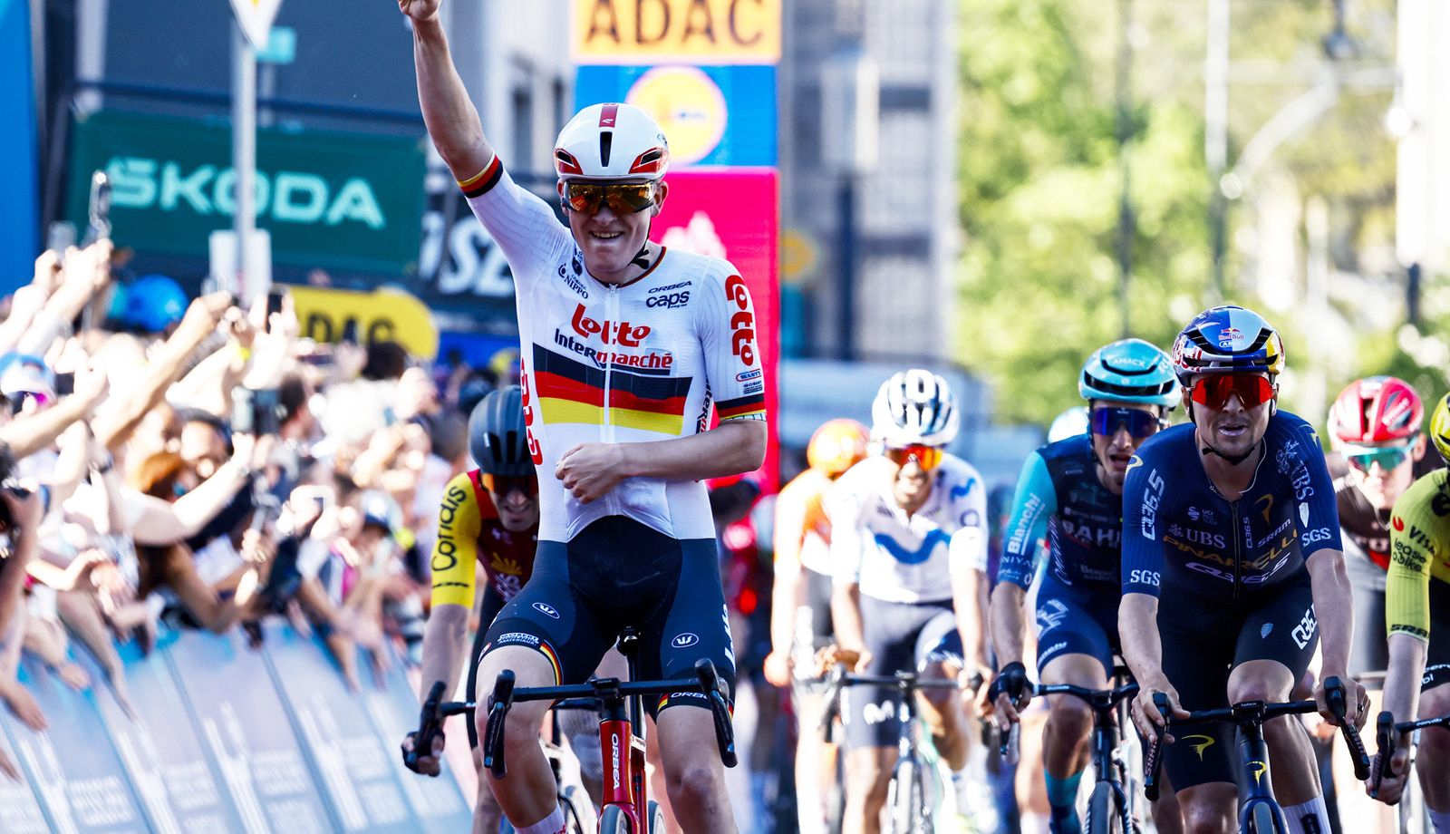 Zimmermann se corona en la Eschborn-Frankfurt en un emocionante final