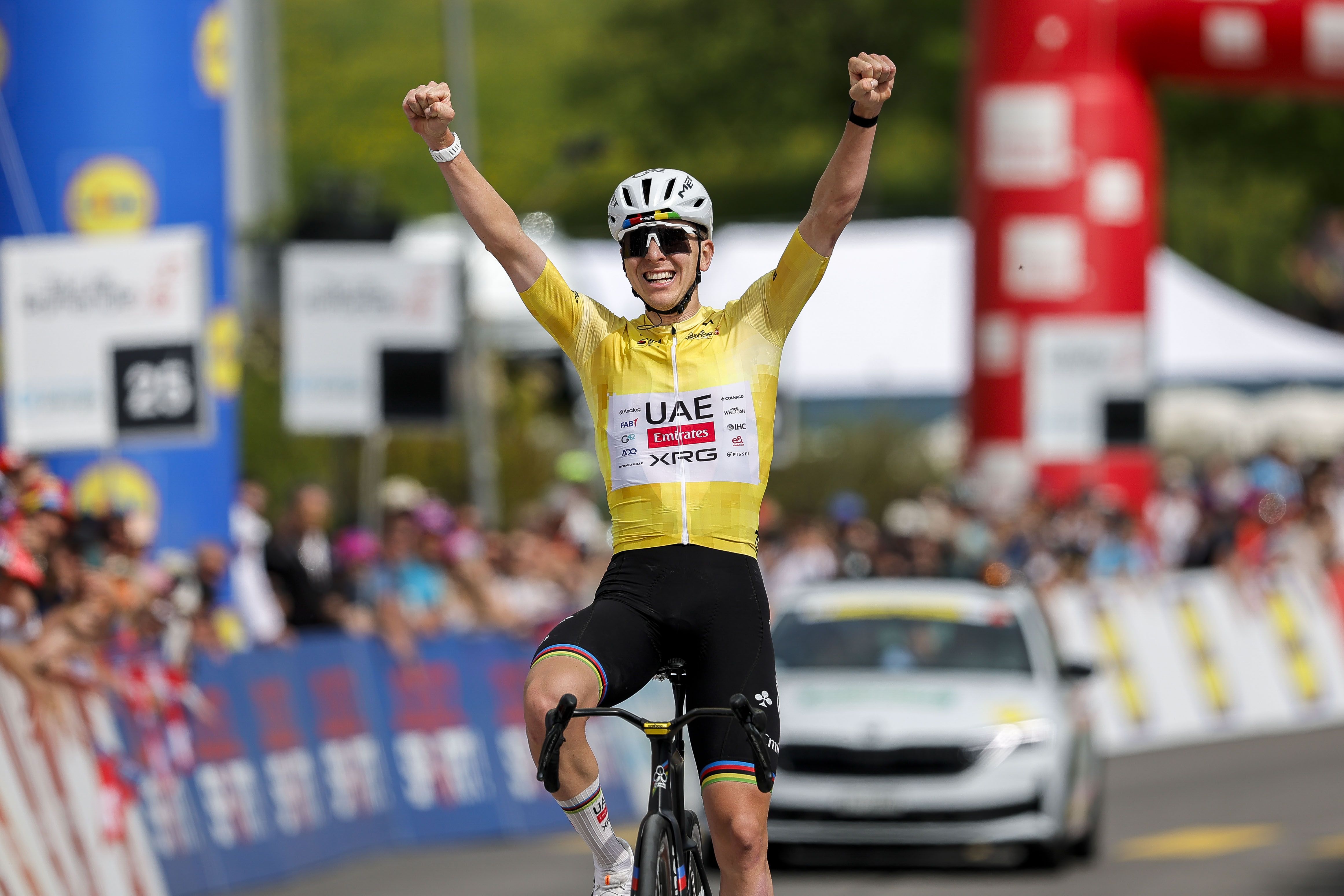 Tadej Pogacar conquista el Jaunpass y suma su tercera victoria en el Tour de Romandía