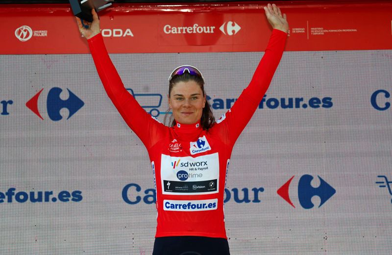 Lotte Kopecky, nueva líder de La Vuelta