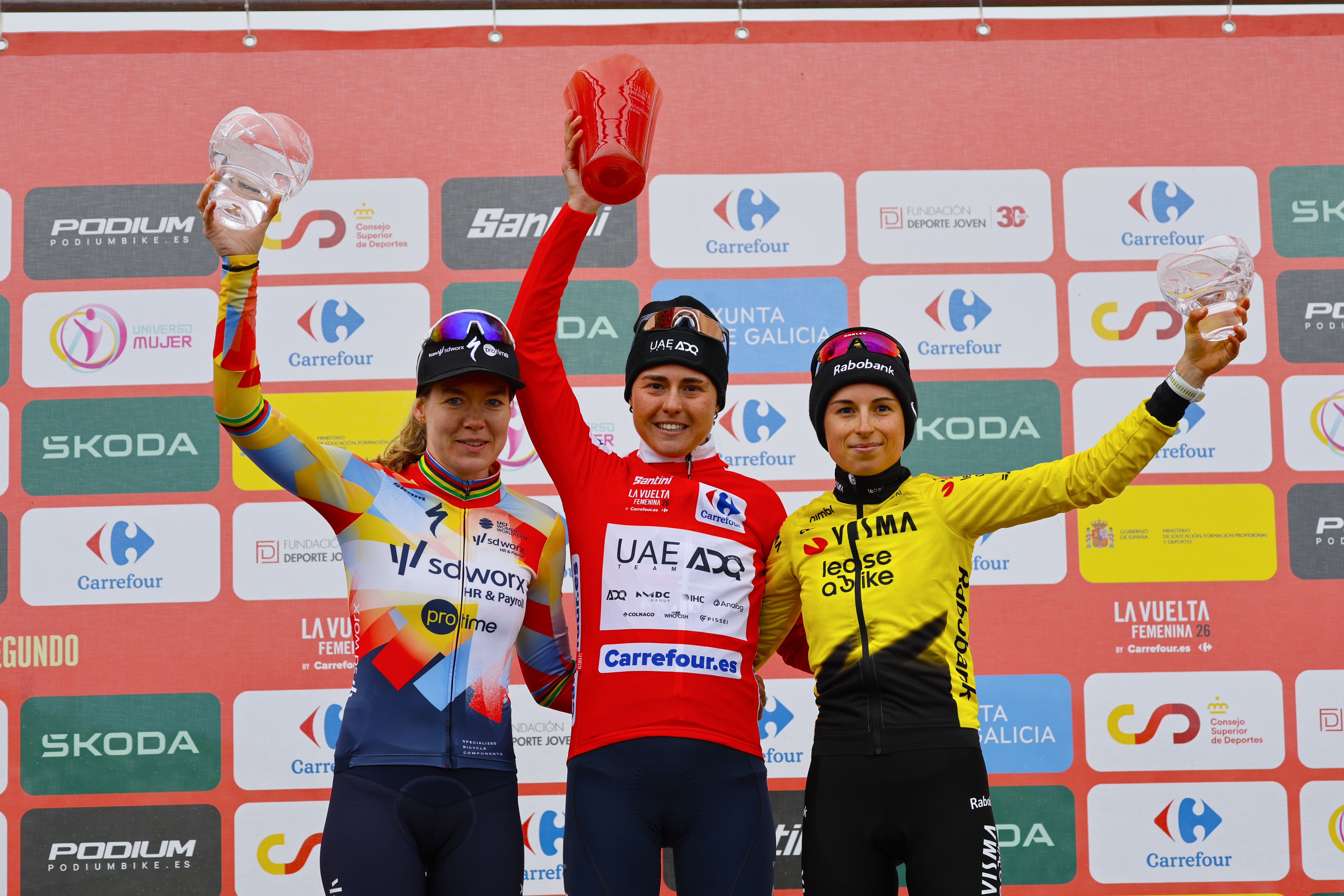 Paula Blasi hace historia y conquista La Vuelta Femenina