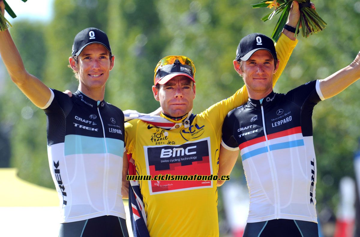 Homenaje a Cadel Evans