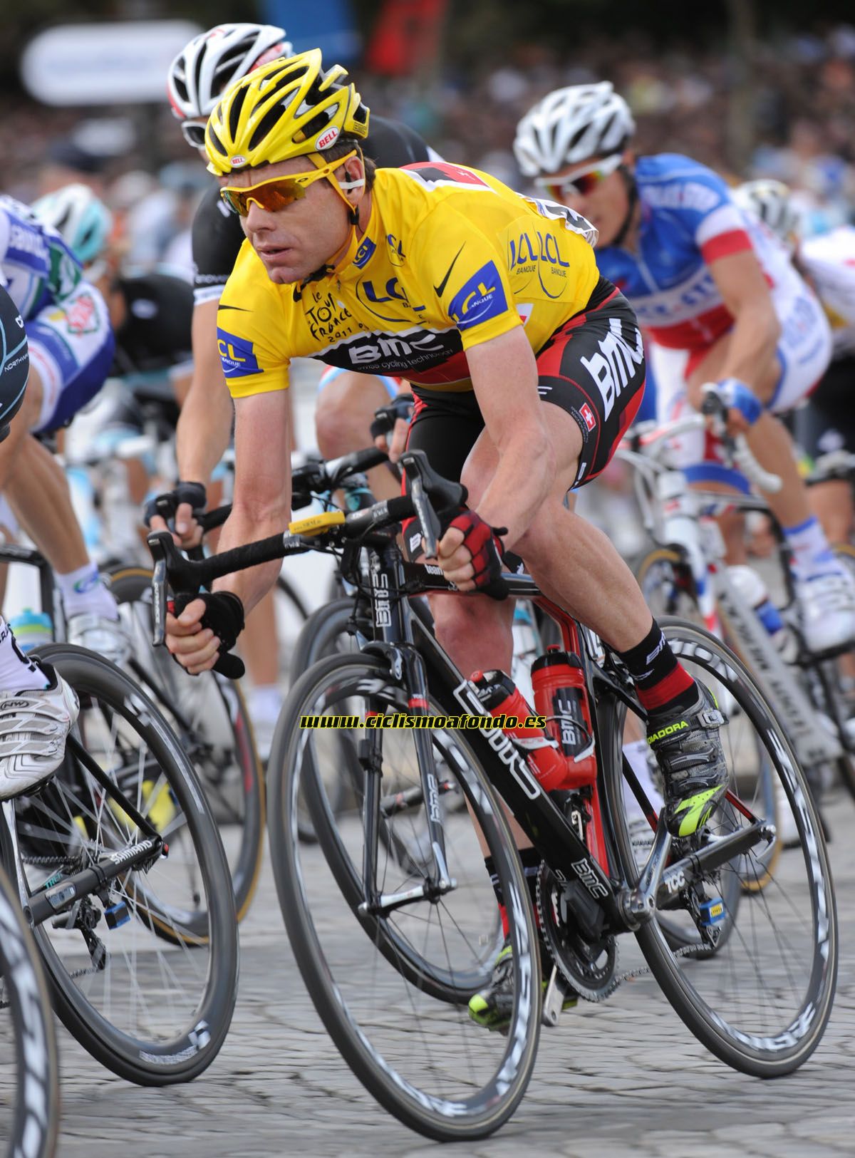 Homenaje a Cadel Evans