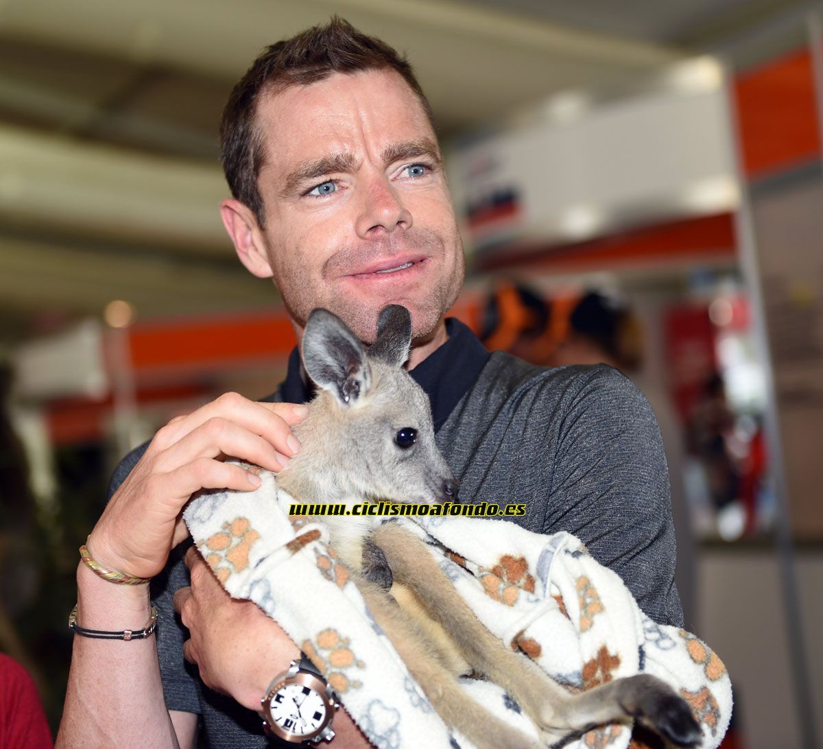 Homenaje a Cadel Evans