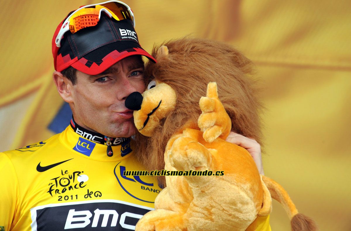 Homenaje a Cadel Evans