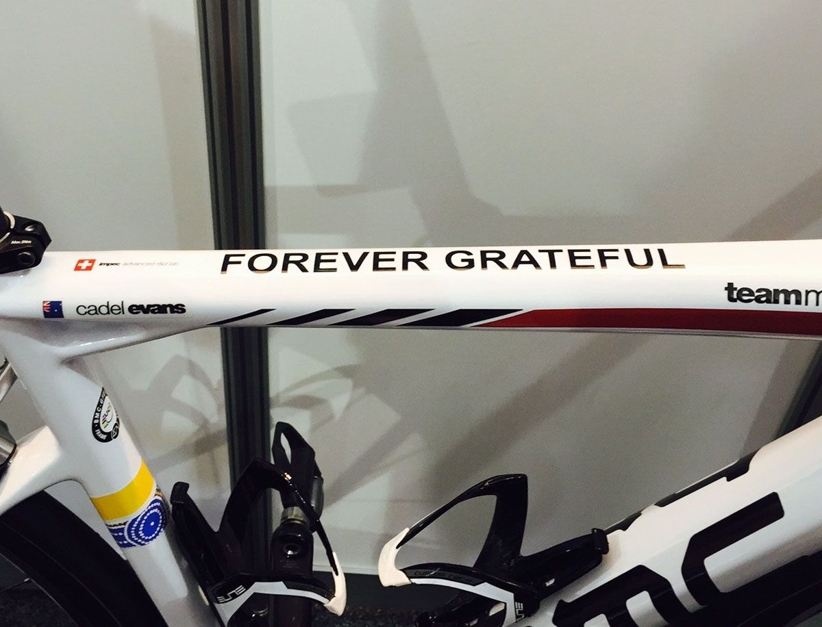 BMC teammachine SLR01 - Edición especial Cadel Evans