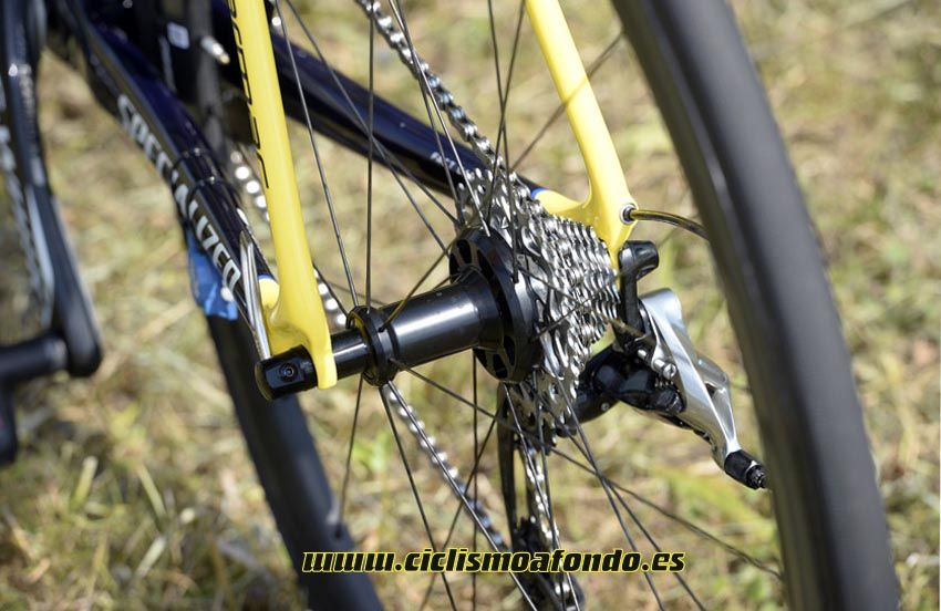 La bicicleta de Alberto Contador en el Tour de Francia 2014 - Specialized Tarmac