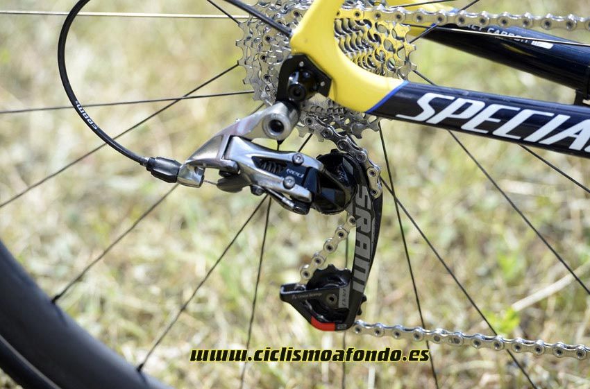 La bicicleta de Alberto Contador en el Tour de Francia 2014 - Specialized Tarmac