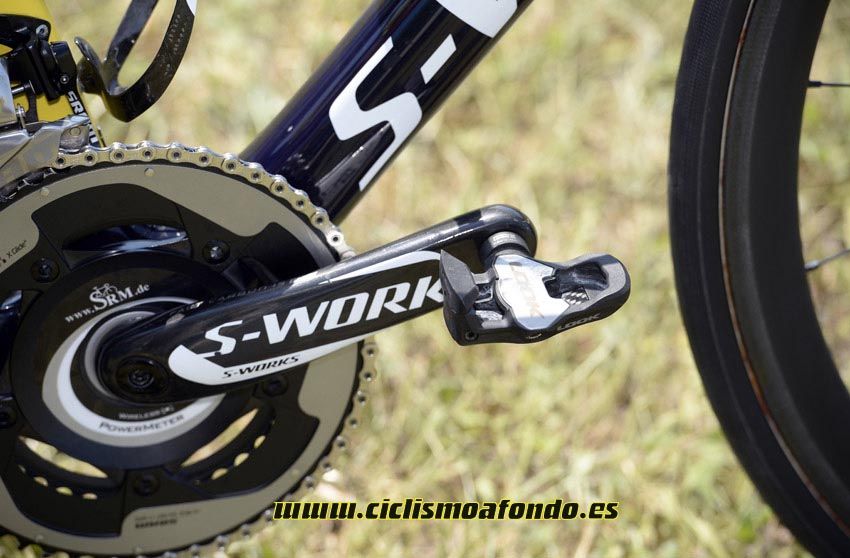 La bicicleta de Alberto Contador en el Tour de Francia 2014 - Specialized Tarmac