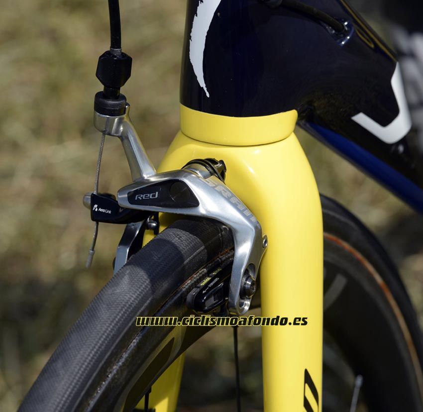La bicicleta de Alberto Contador en el Tour de Francia 2014 - Specialized Tarmac