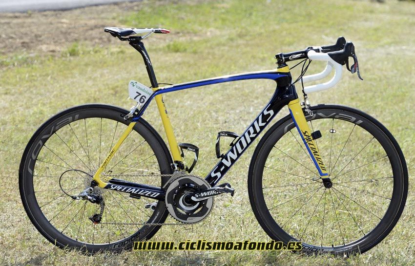 La bicicleta de Alberto Contador en el Tour de Francia 2014 - Specialized Tarmac