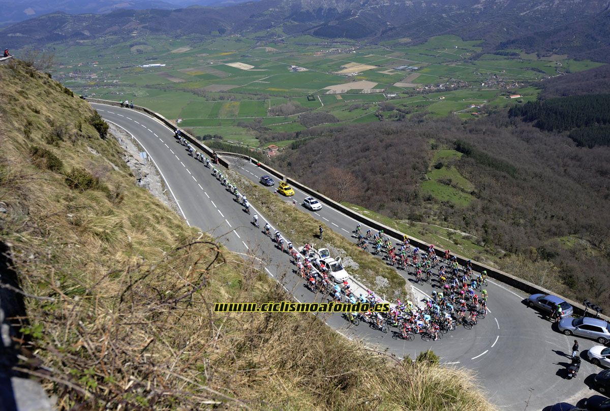 Mejores imágenes de la Vuelta al País Vasco 2015