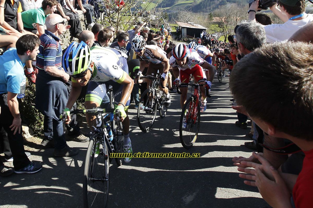 Mejores imágenes de la Vuelta al País Vasco 2015