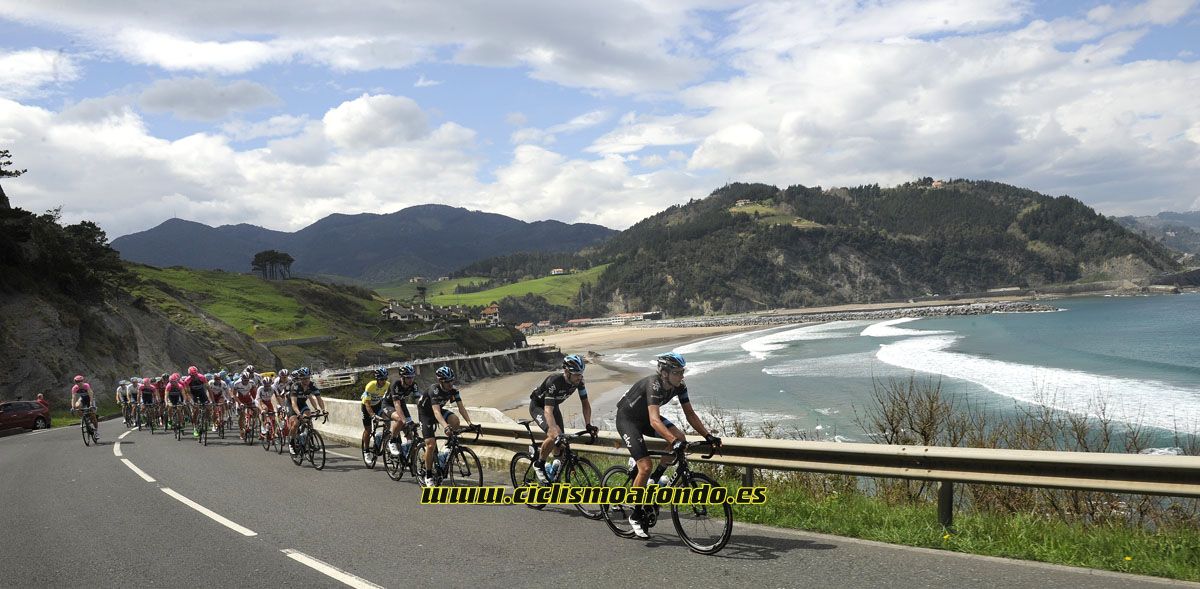 Mejores imágenes de la Vuelta al País Vasco 2015