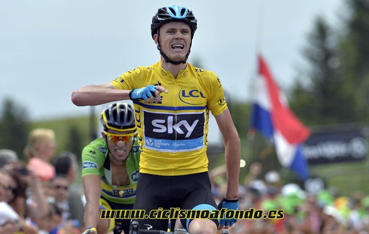 25 mejores fotos de Chris Froome 2014