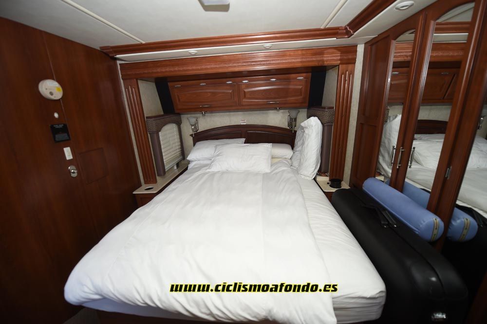 El motorhome de Richie Porte