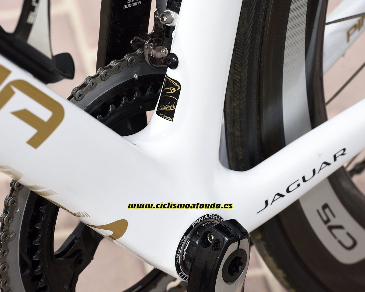 Pinarello Dogma F8 - Edición especial Bradley Wiggins campeón del mundo de contrarreloj