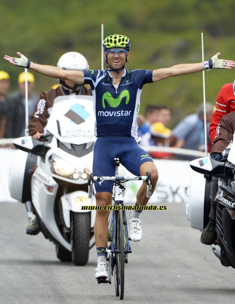 Las mejores imágenes de la carrera de Alejandro Valverde