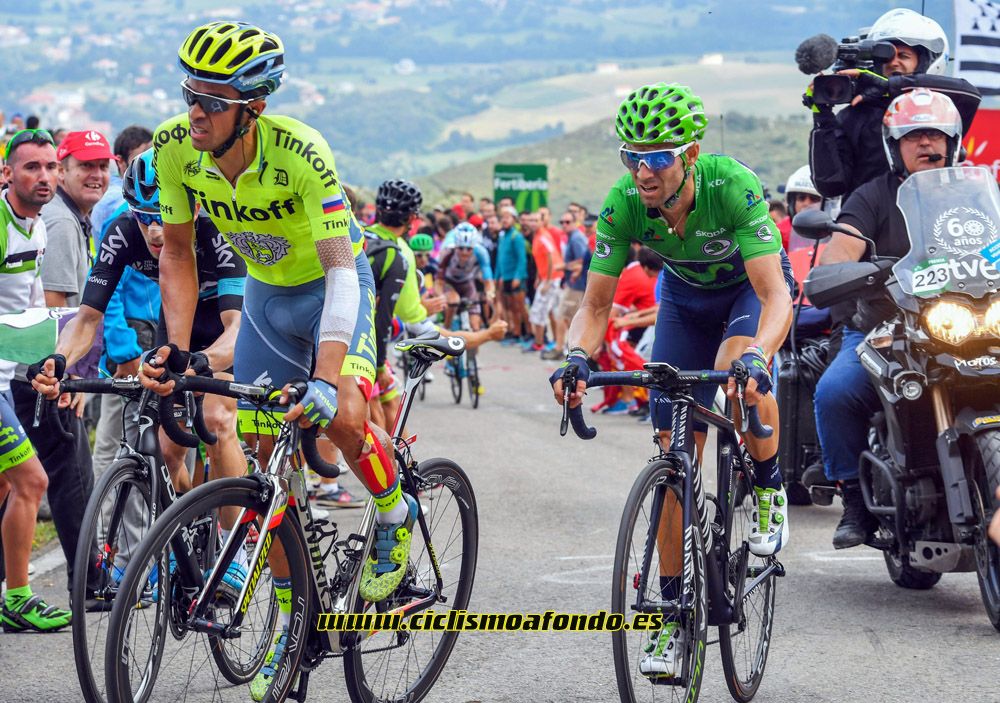 Las mejores imágenes de la carrera de Alejandro Valverde