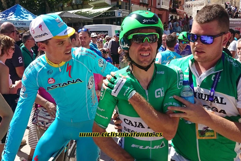 Las mejores imágenes de la contrarreloj por equipos de la Vuelta a Burgos