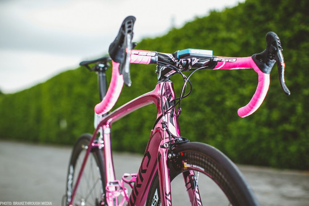 La Tarmac Rosa con la que ganó el Giro Nibali