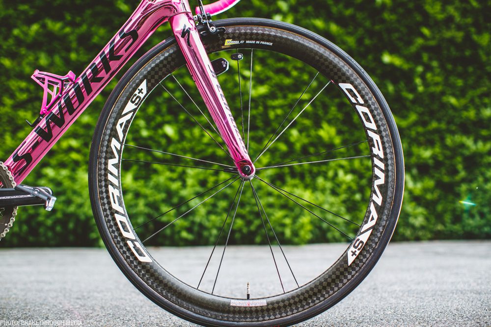 La Tarmac Rosa con la que ganó el Giro Nibali