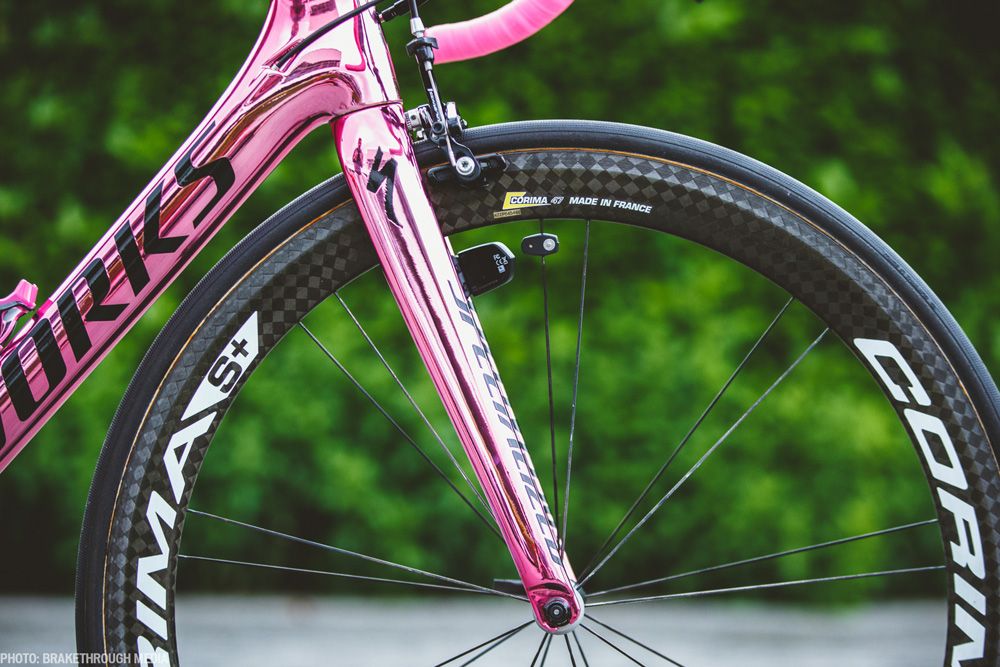 La Tarmac Rosa con la que ganó el Giro Nibali