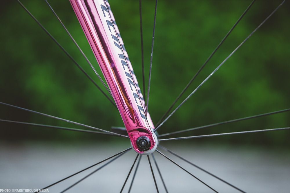 La Tarmac Rosa con la que ganó el Giro Nibali