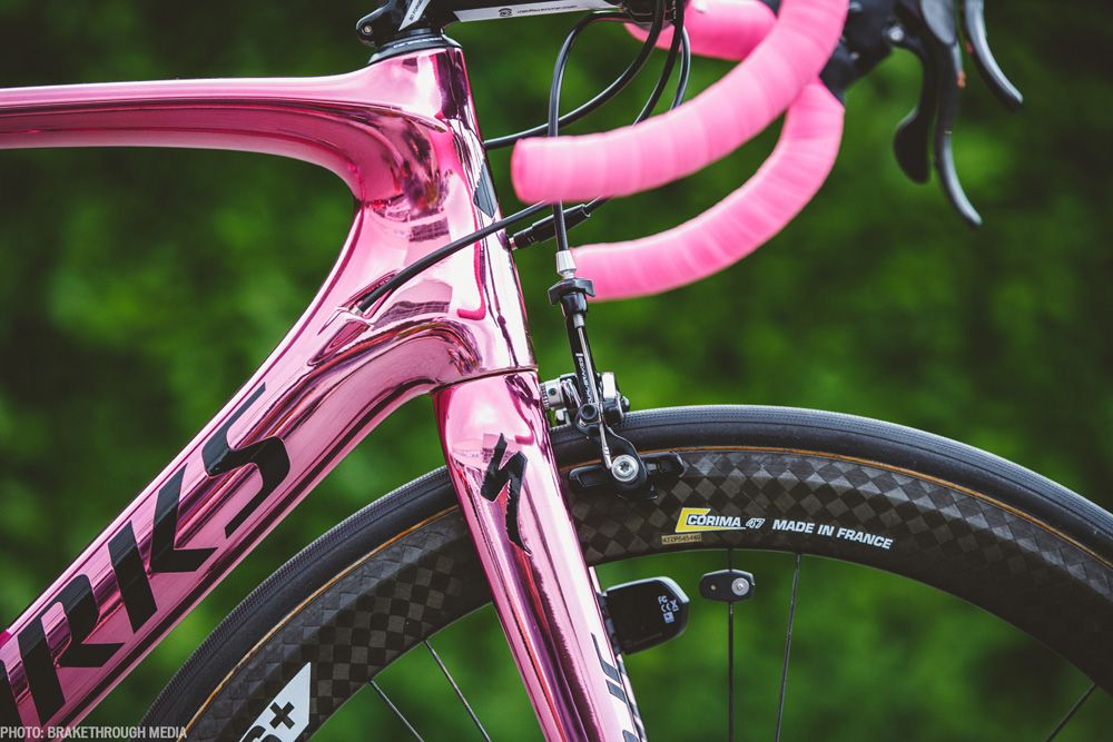 La Tarmac Rosa con la que ganó el Giro Nibali