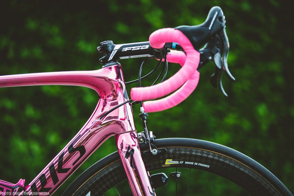 La Tarmac Rosa con la que ganó el Giro Nibali