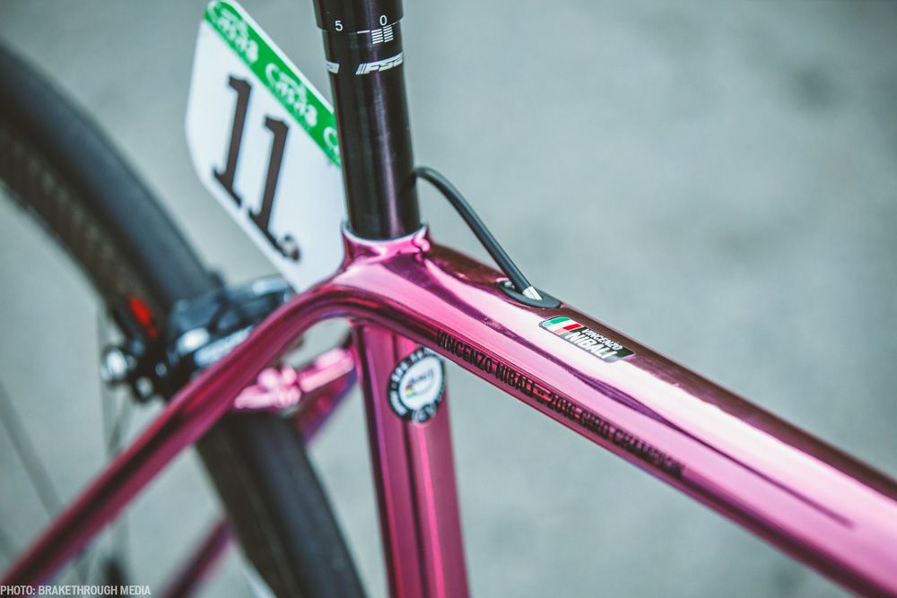 La Tarmac Rosa con la que ganó el Giro Nibali