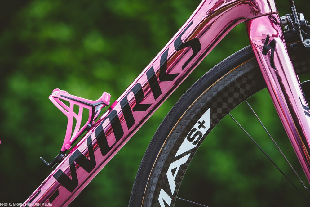 La Tarmac Rosa con la que ganó el Giro Nibali