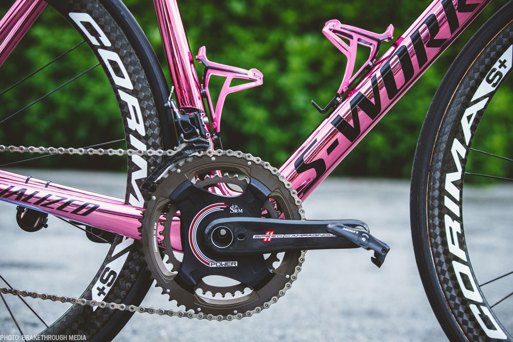 La Tarmac Rosa con la que ganó el Giro Nibali