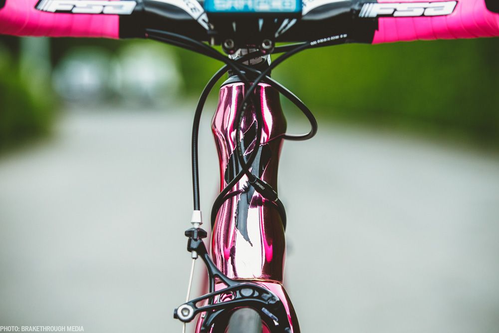 La Tarmac Rosa con la que ganó el Giro Nibali