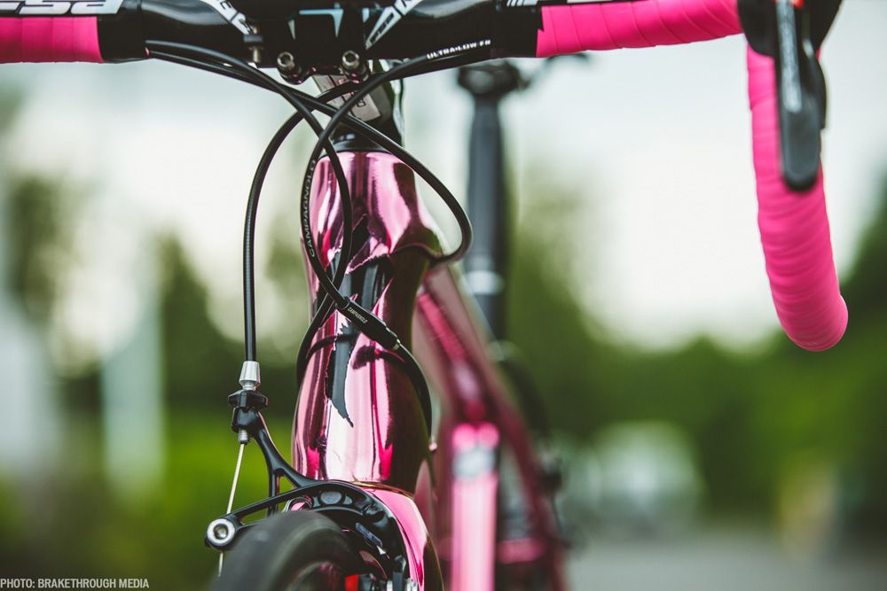 La Tarmac Rosa con la que ganó el Giro Nibali