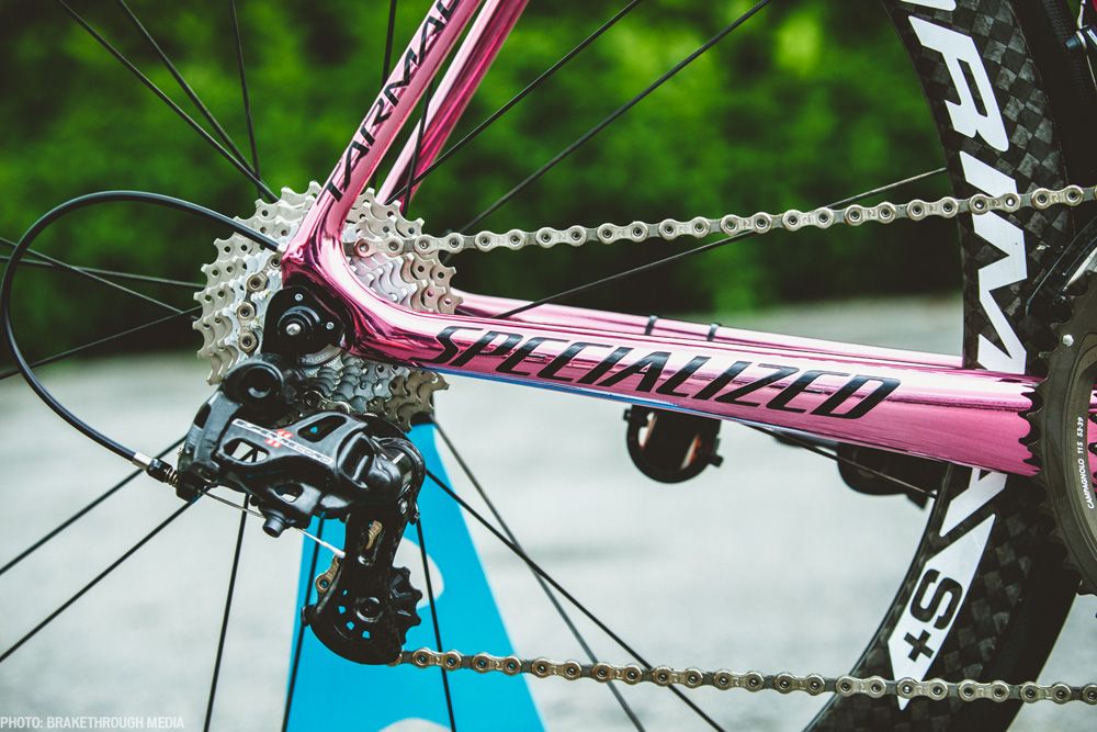 La Tarmac Rosa con la que ganó el Giro Nibali
