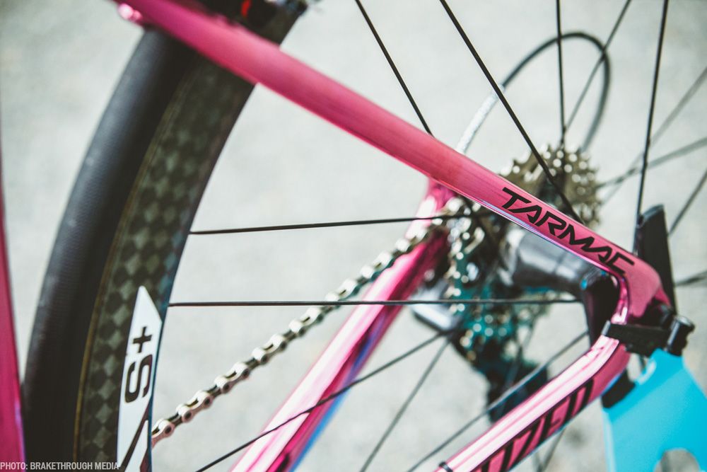La Tarmac Rosa con la que ganó el Giro Nibali